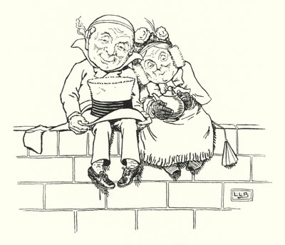 Mr and Mrs Discobbolos by Leonard Leslie Brooke